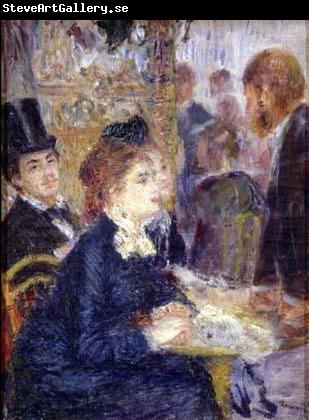 Pierre Auguste Renoir At the Cafe